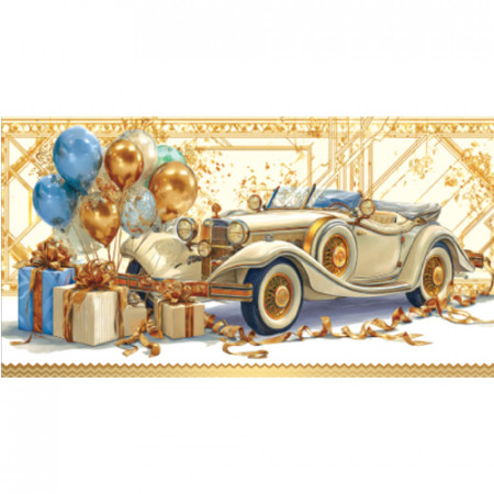 Конверт для грошей. Чоловічий Нейтральний 00240U укр. мова